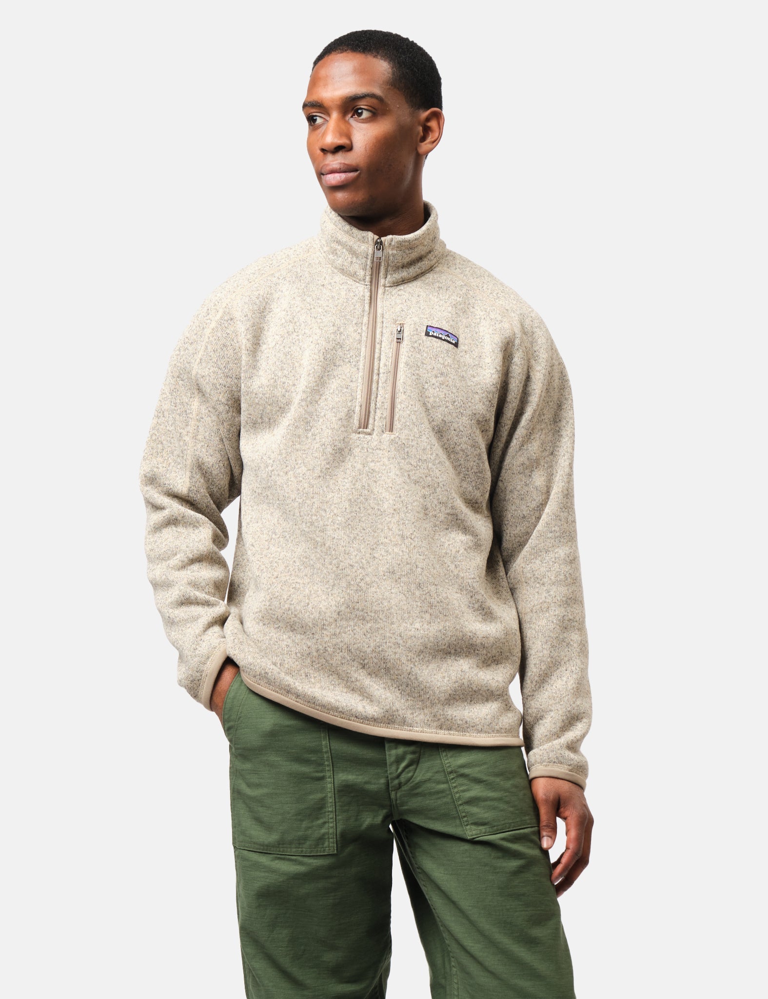 Patagonia Better Sweater 1/4 Zip - Pelican Stone