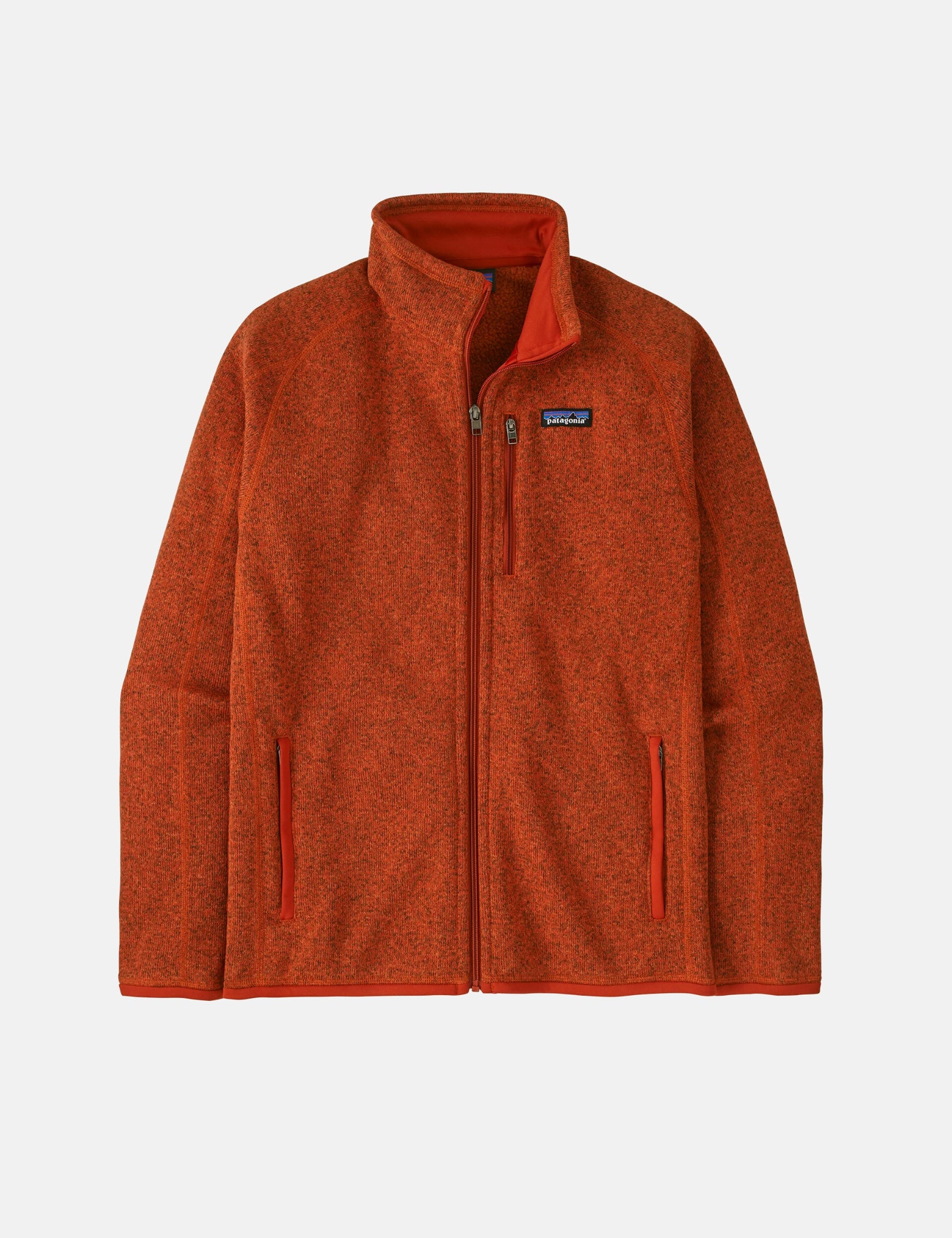 Patagonia Better Sweater Jacket - Coal Orange | Benchmark.