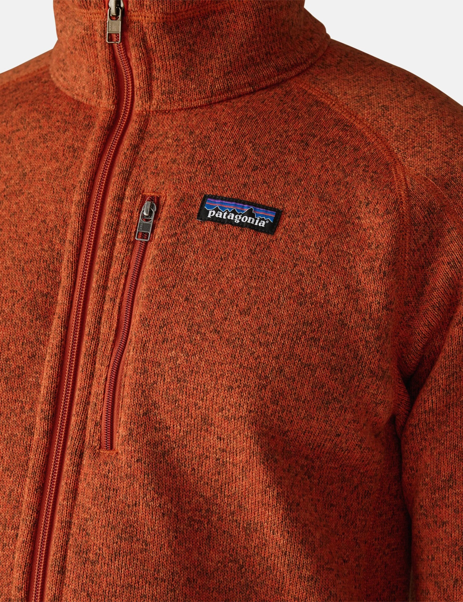 Patagonia Better Sweater Jacket - Coal Orange | Benchmark.