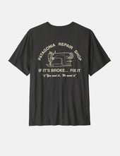 Patagonia Repair Shop T-Shirt - Ink Black
