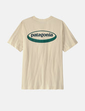 Patagonia '95 Oval Logo T-Shirt - Undyed Natural