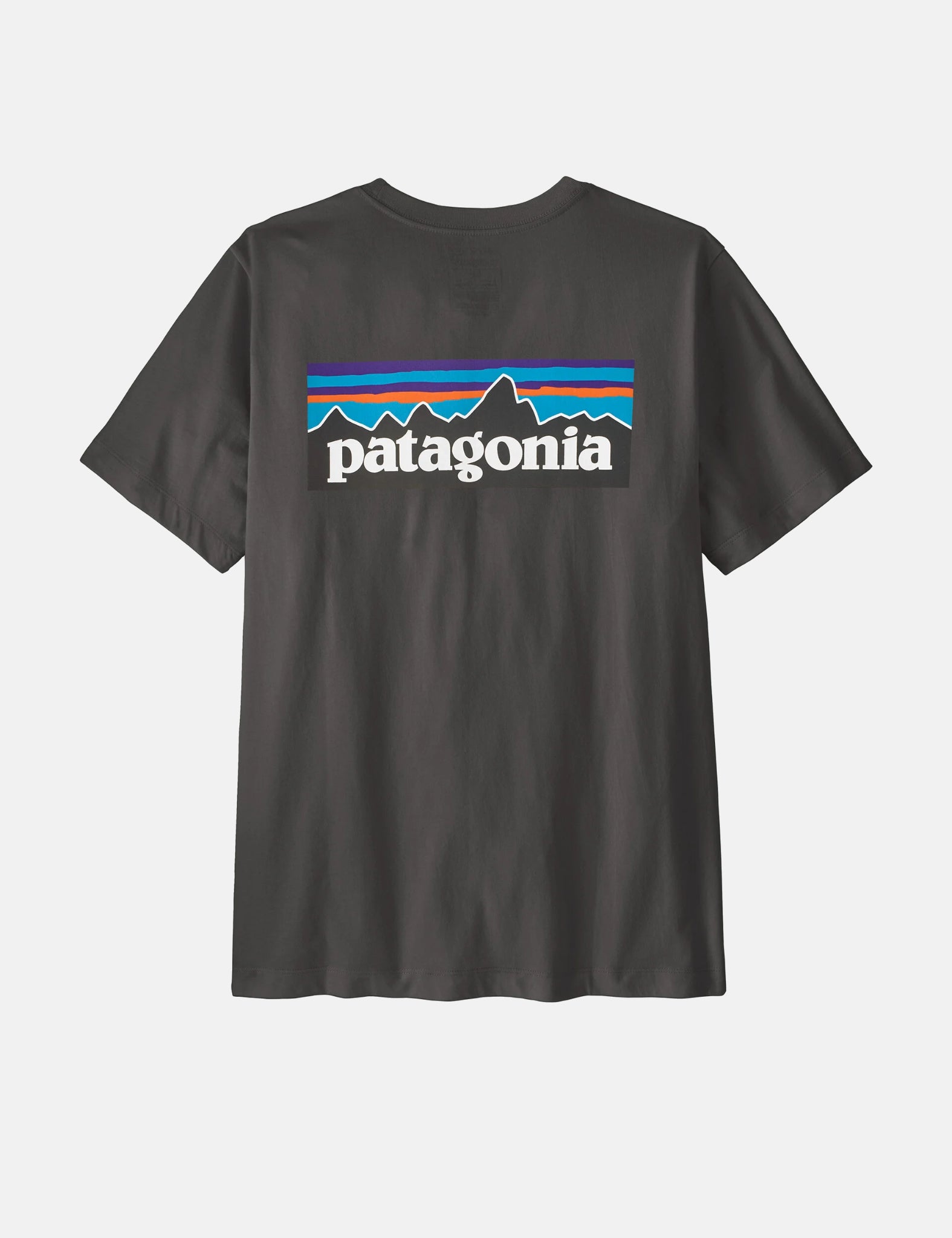 Patagonia P-6 Logo T-Shirt - Ink Black