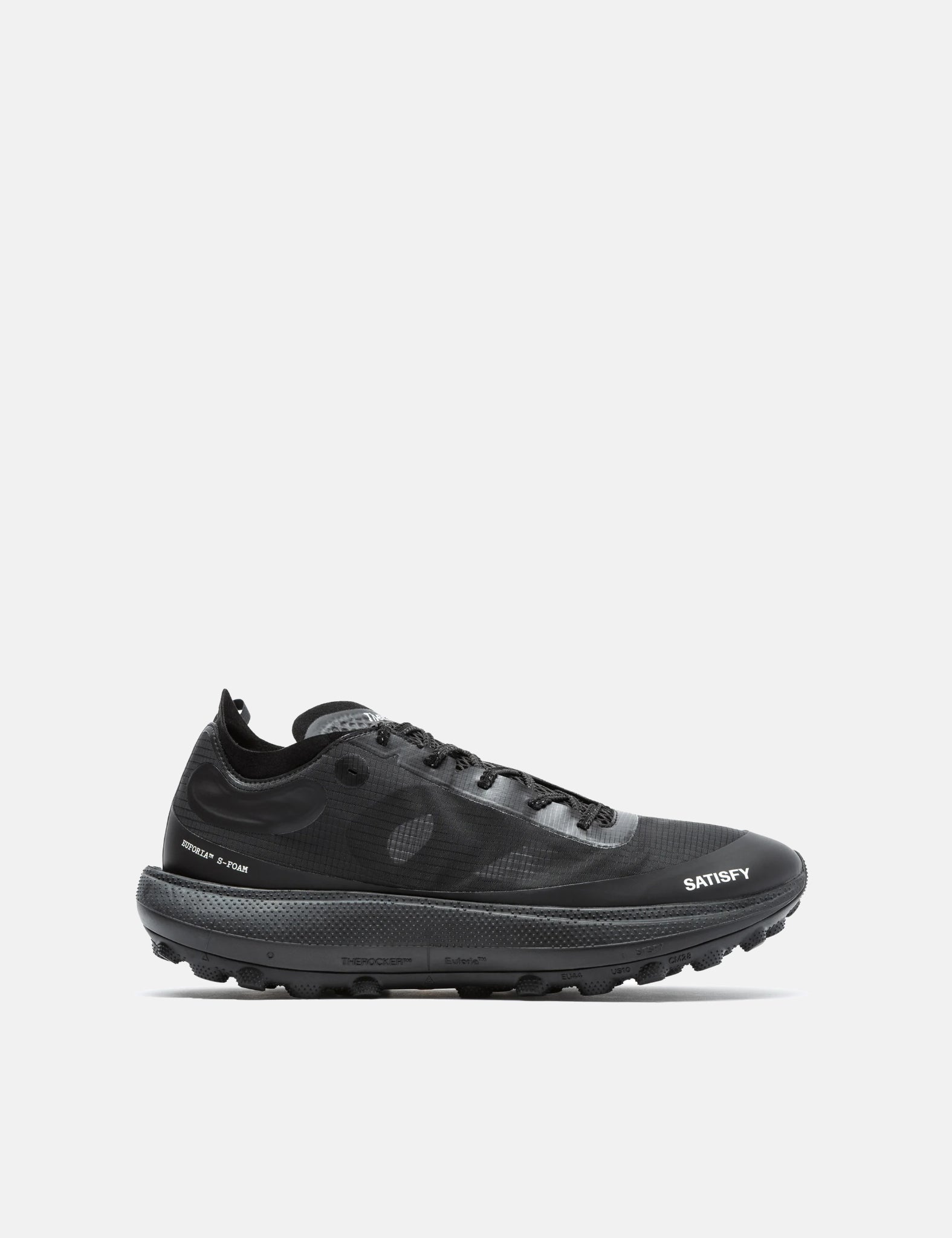 Satisfy TheROCKER Trainers - Jet Black