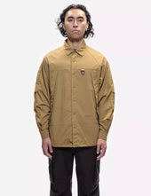 Elliker Craw Zip Tech Shirt - Sand