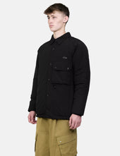 Elliker Rye Insulated Overshirt - Black