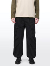 Elliker Cowen Cargo Trousers - Black