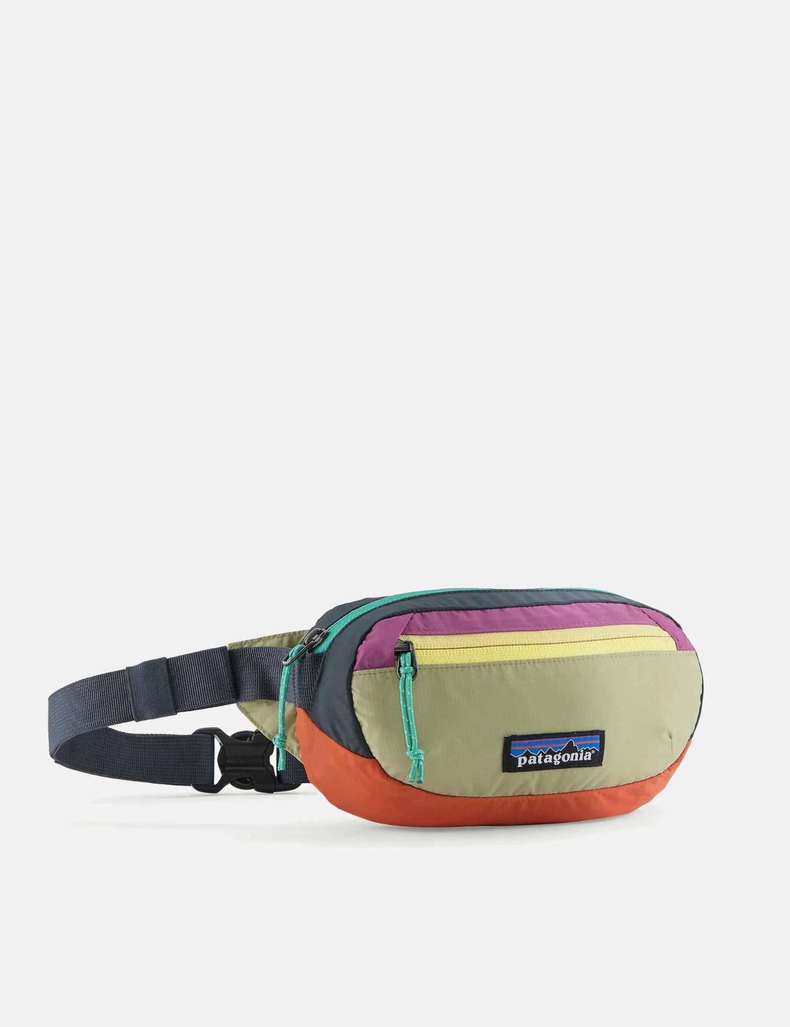 Patagonia Terravia Mini Hip Pack (Patchwork) - Gumtree Green