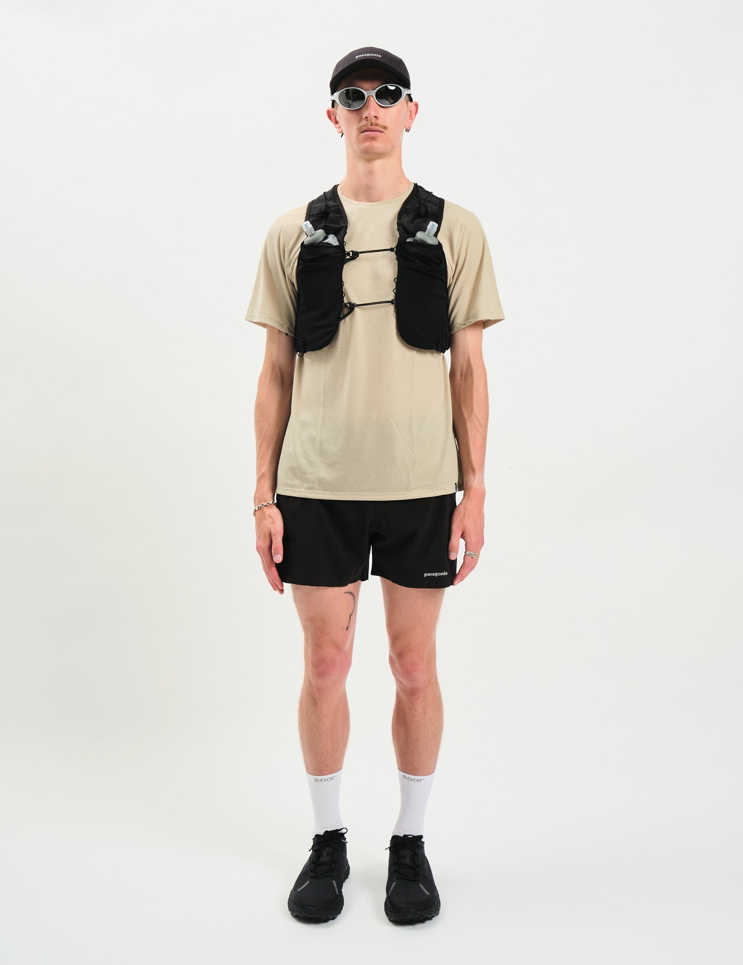 Patagonia Slope Runner Vest - Black | Benchmark.
