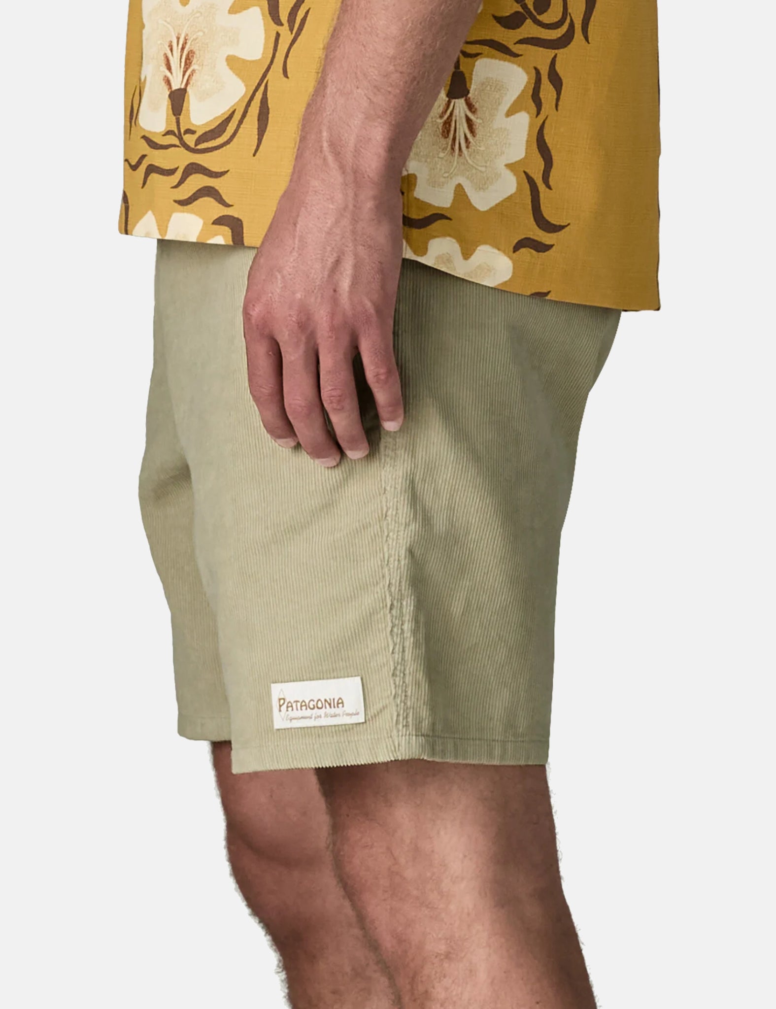 Patagonia Corduroy Volley Shorts - Gumtree Green