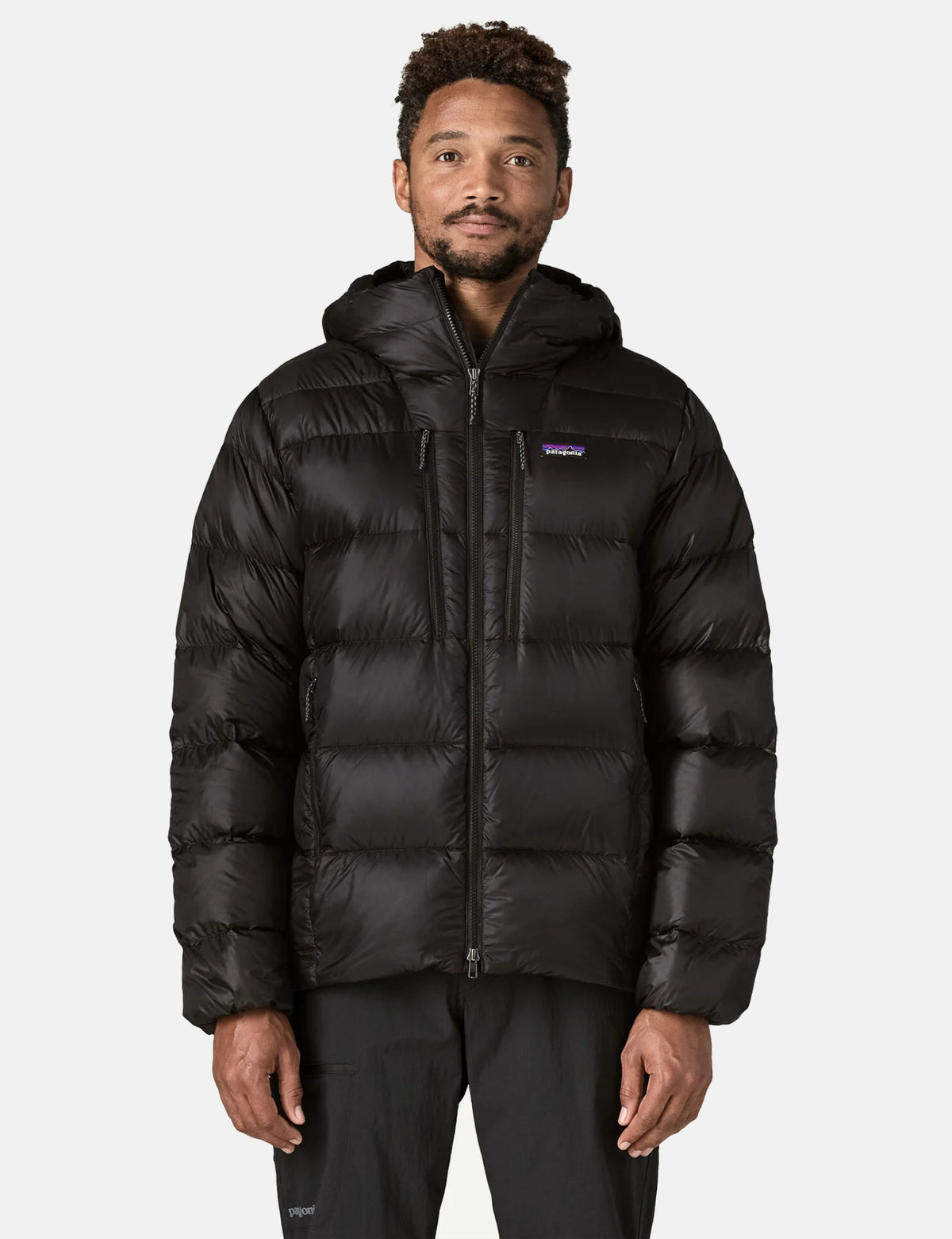Patagonia Fitz Roy Down Hoody - Black