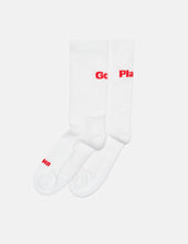 UNNA Runna Socks 2-Pack - Vanilla White
