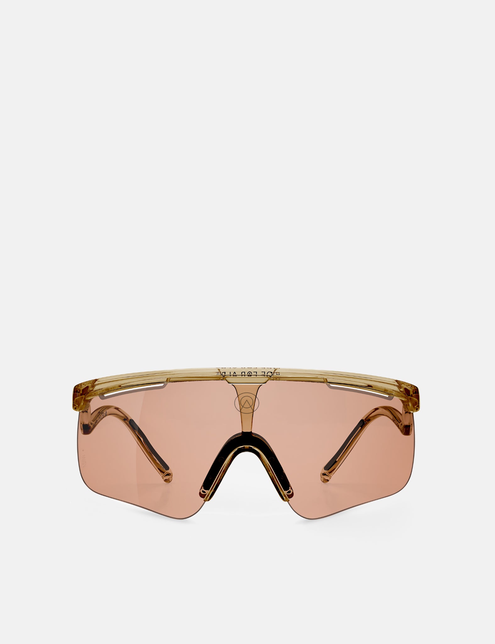 Alba Optics Delta Sunglasses - Smoke Glossy/VZUM SALMON