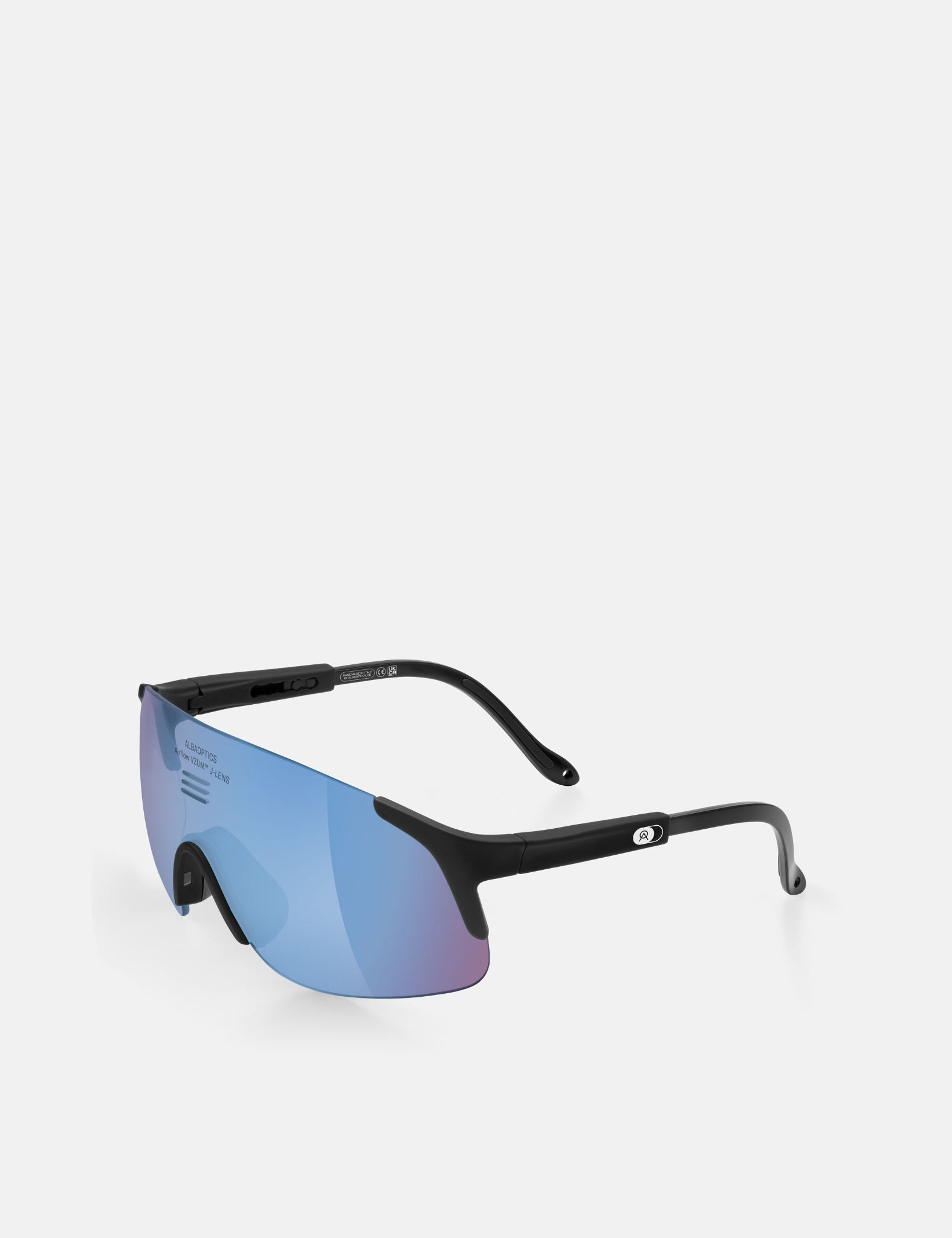 Alba Optics Jumbo Sunglasses - Black/VZUM F-LENS FLM | Benchmark.