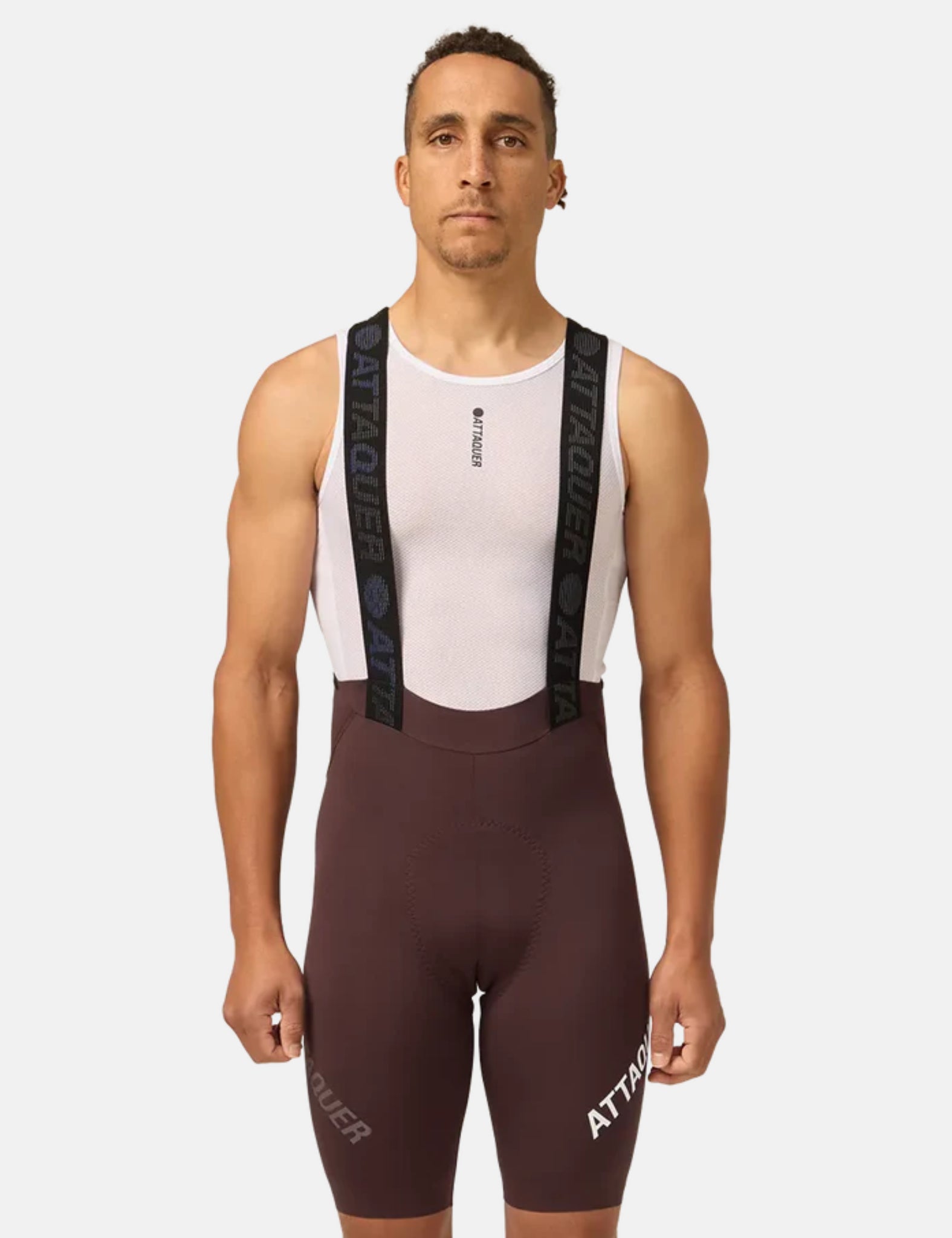 Attaquer Race Bib Short - Brown | Benchmark.