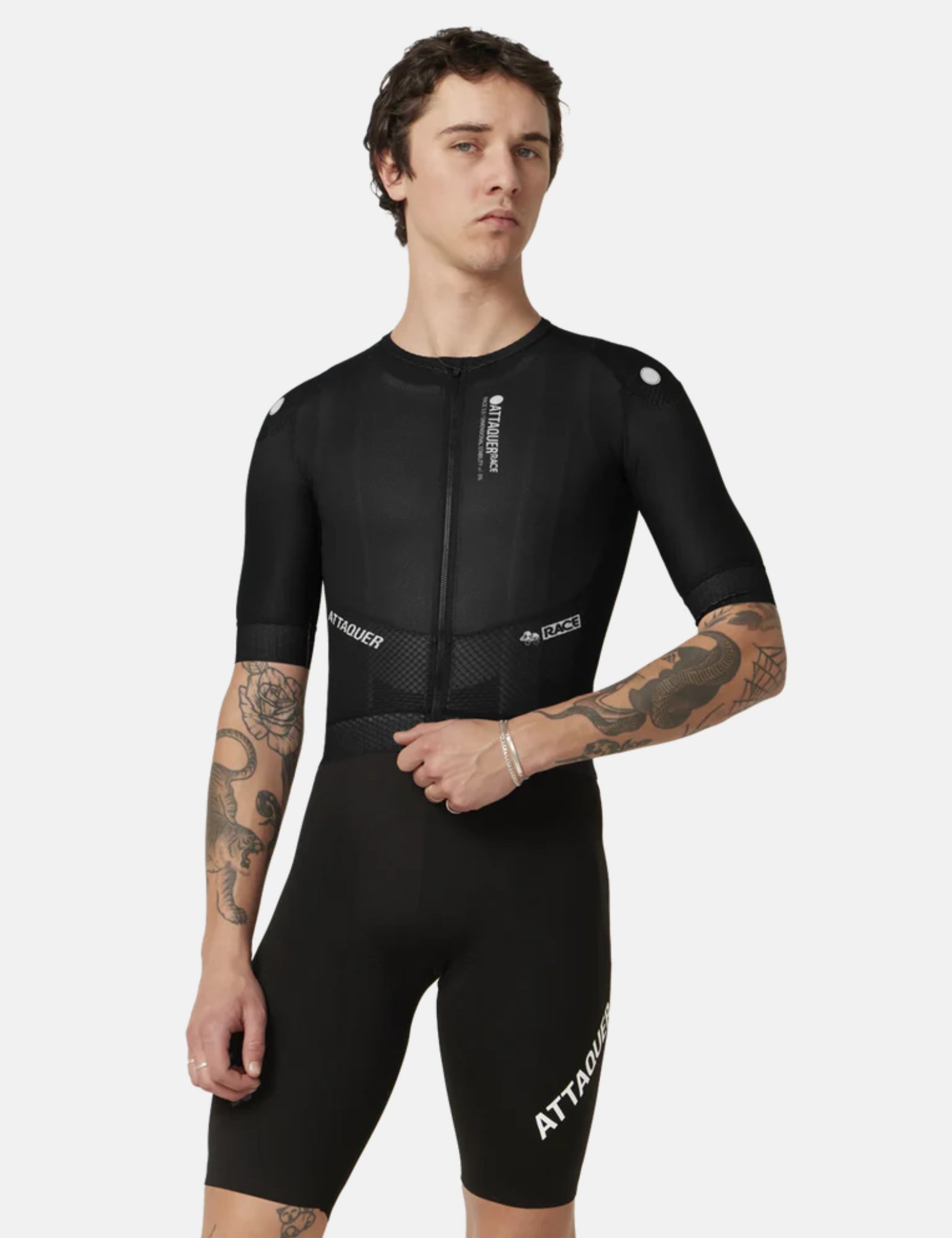 Attaquer Race Jersey - Black
