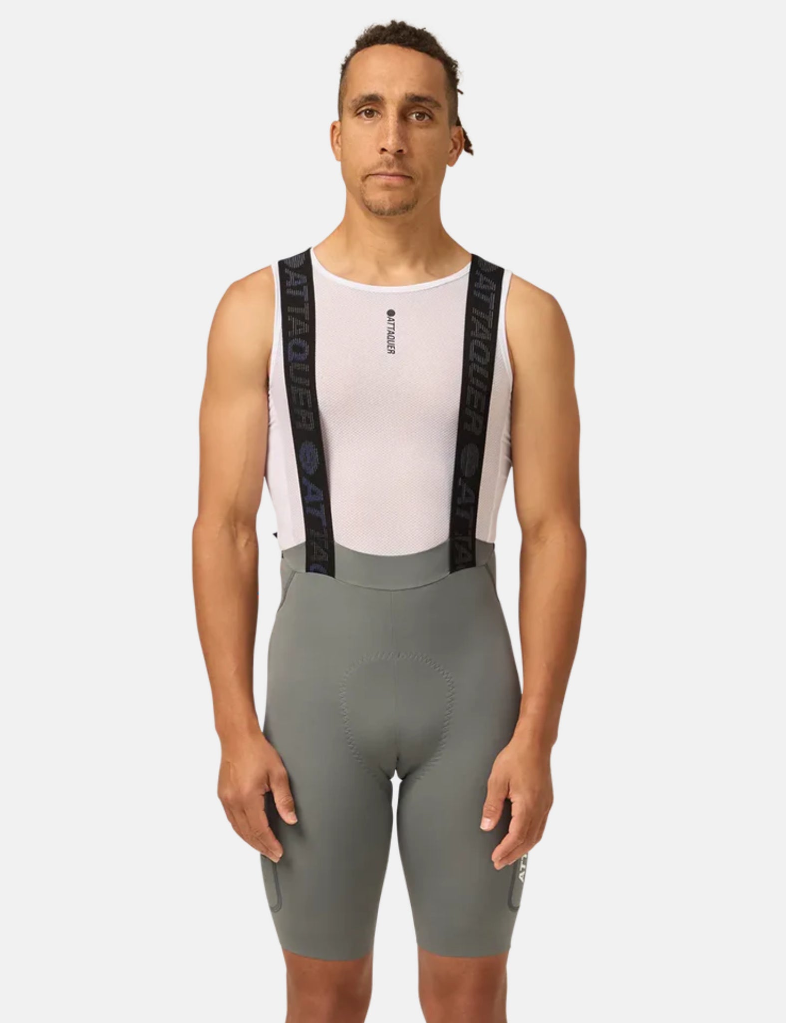 Attaquer Race Cargo Bib Short - Anthracite Grey