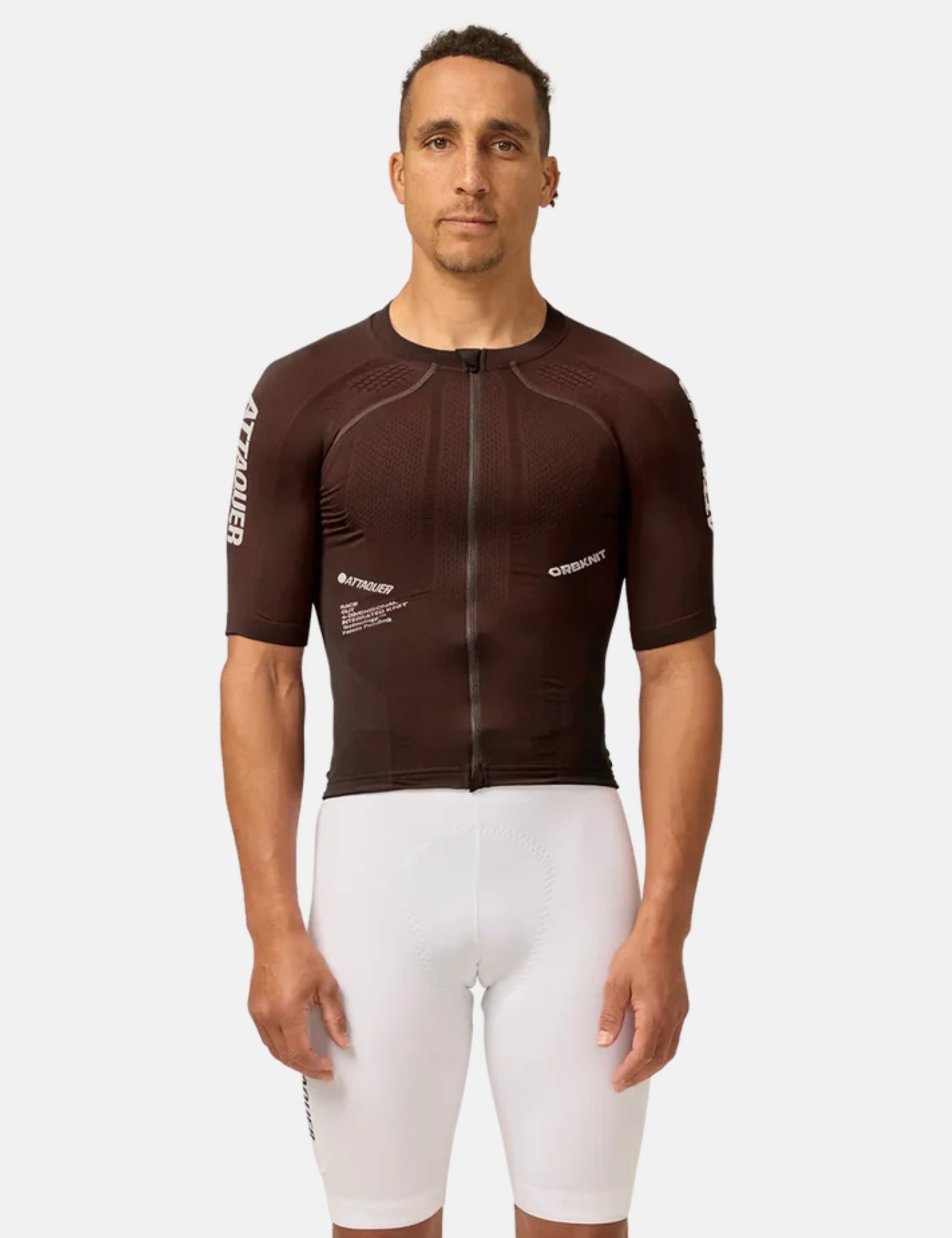 Attaquer OrbKnit Race Jersey - Brown