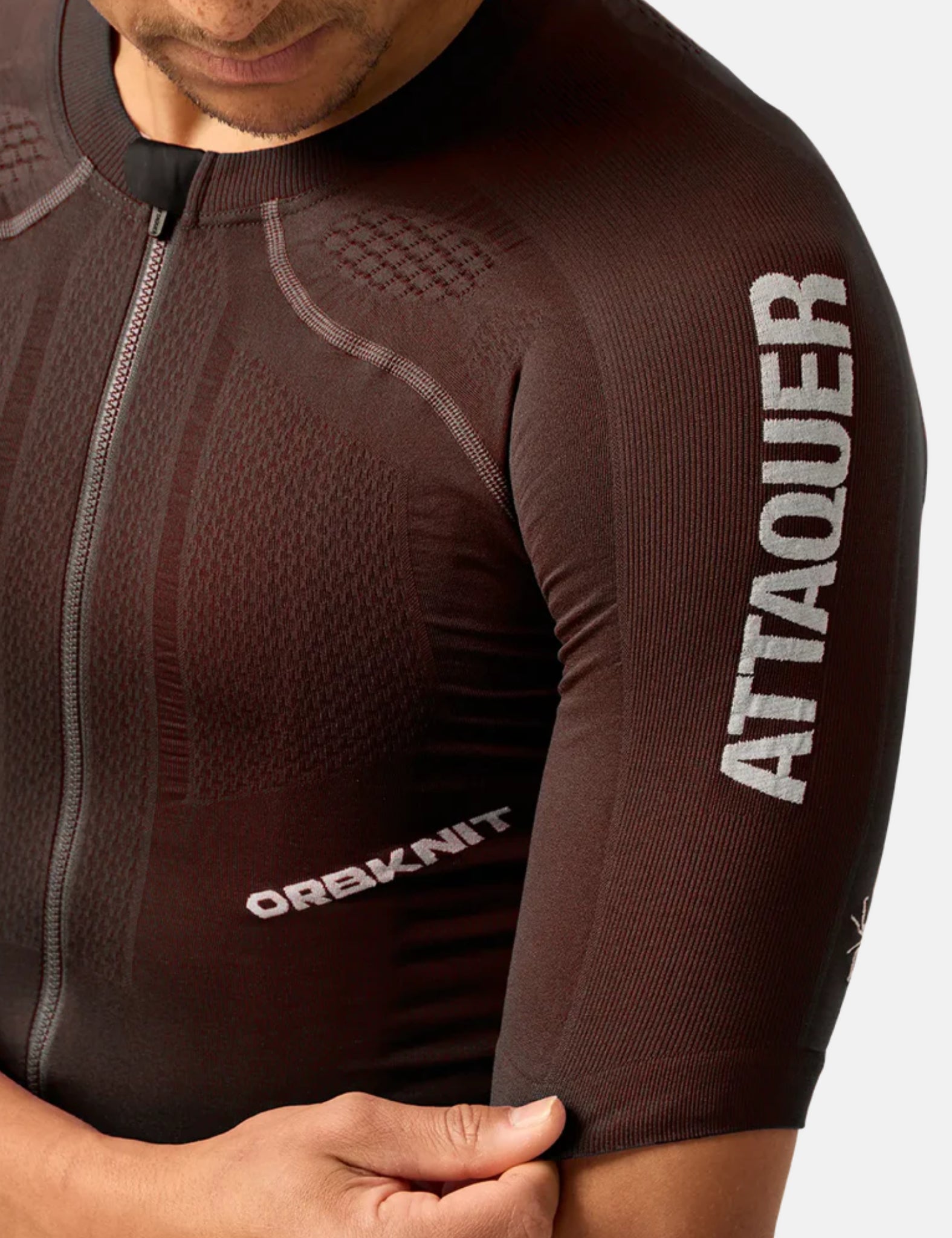 Attaquer OrbKnit Race Jersey - Brown