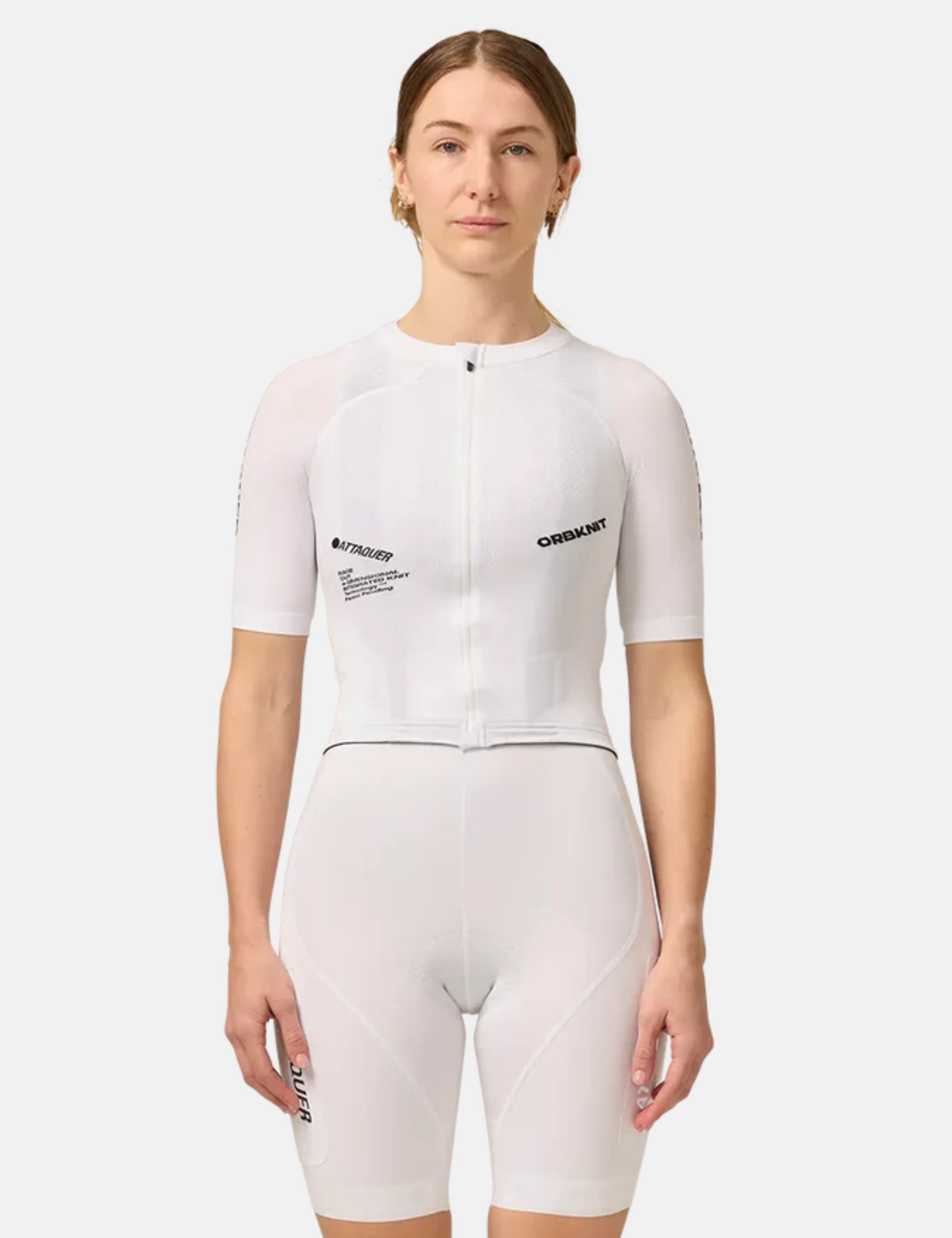 Attaquer OrbKnit Womens Race Jersey - White