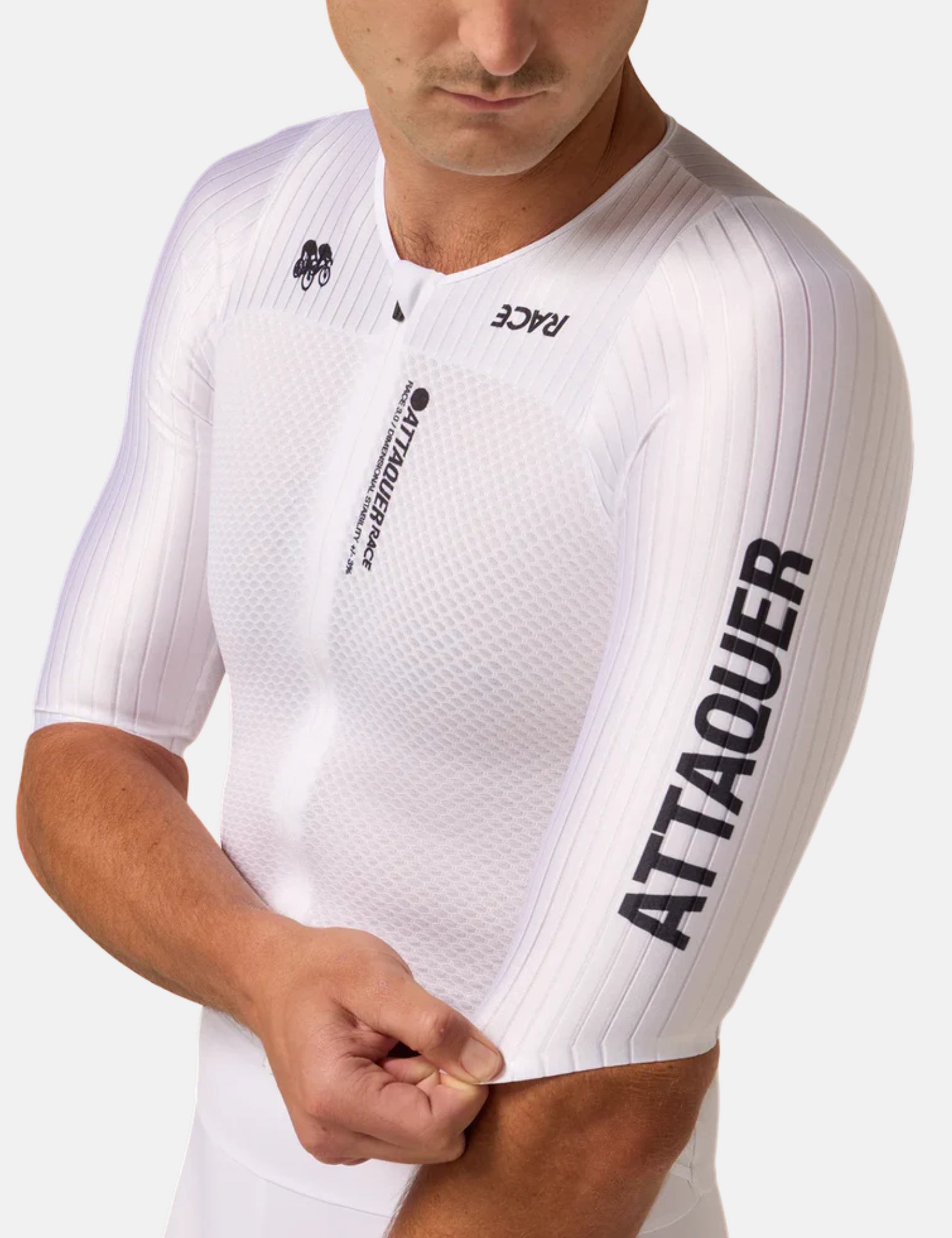 Attaquer Race EXOsuit Skinsuit - White