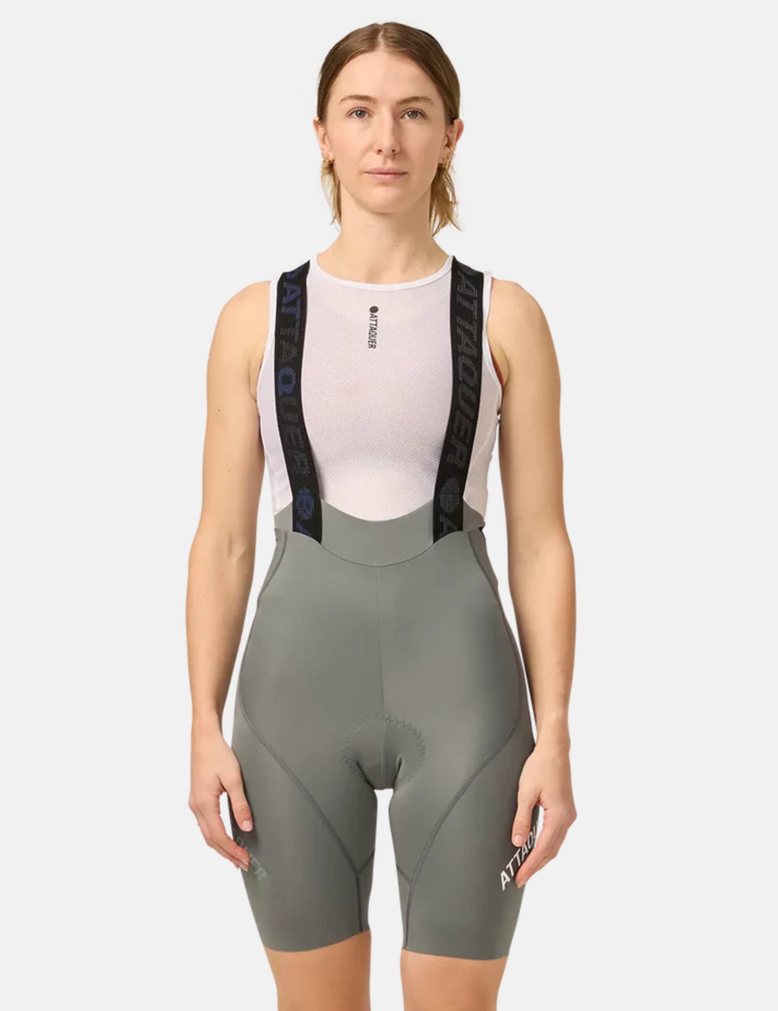Attaquer Womens Race Bib Short 3.0 - Anthracite Grey
