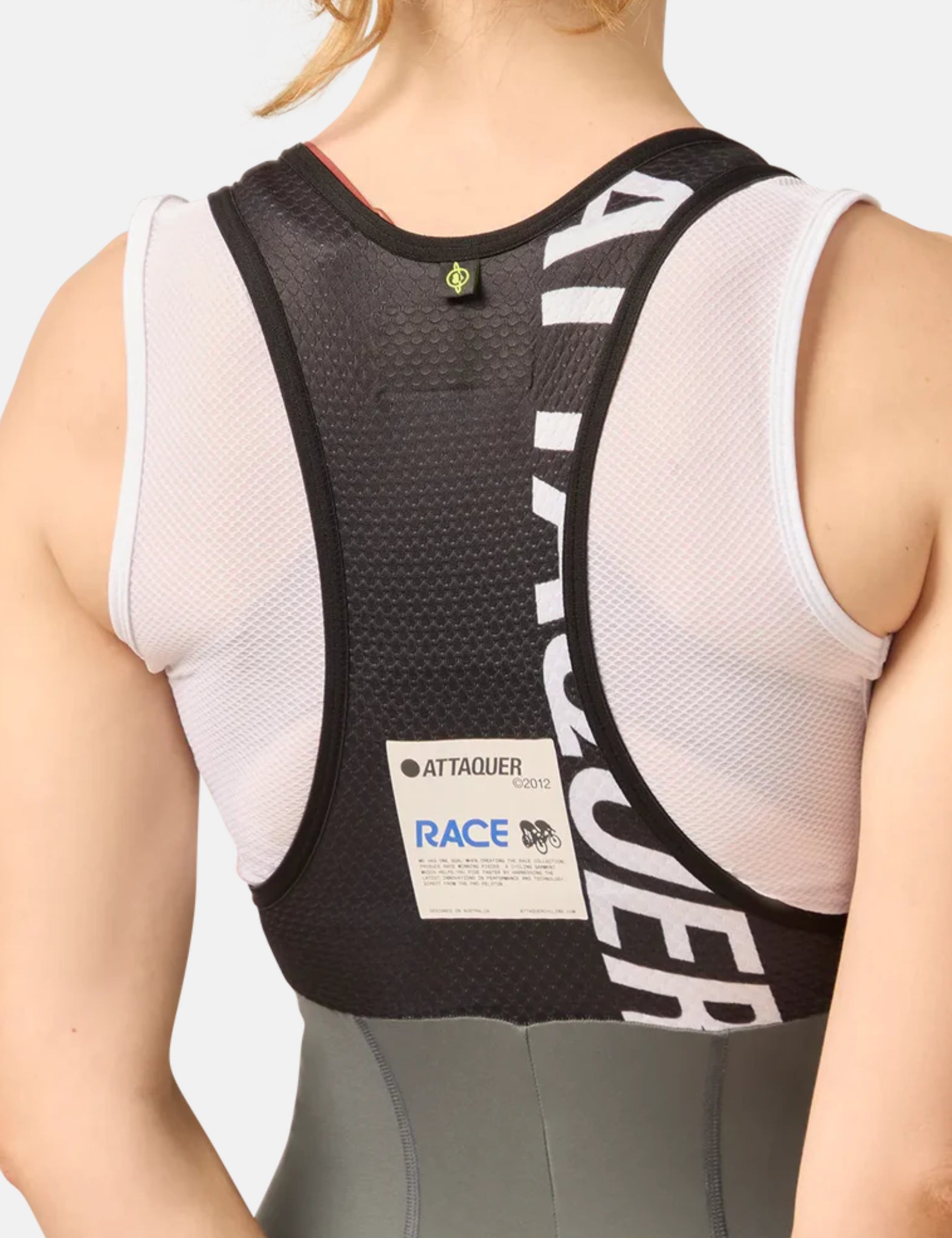 Attaquer Womens Race Bib Short 3.0 - Anthracite Grey
