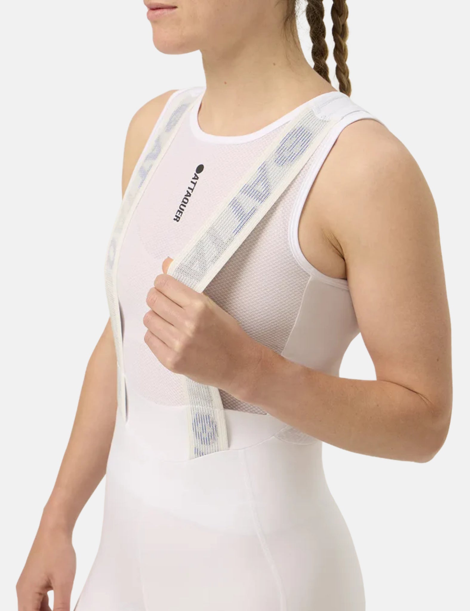 Attaquer Womens Race Bib Short - White