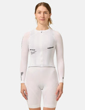 Attaquer OrbKnit Womens Race Jersey Long Sleeve - White