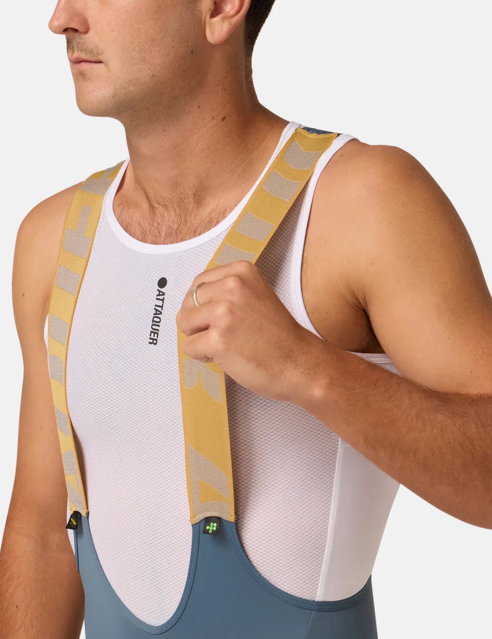 Attaquer All Day Cargo Bib Short - Steel Grey | Benchmark.