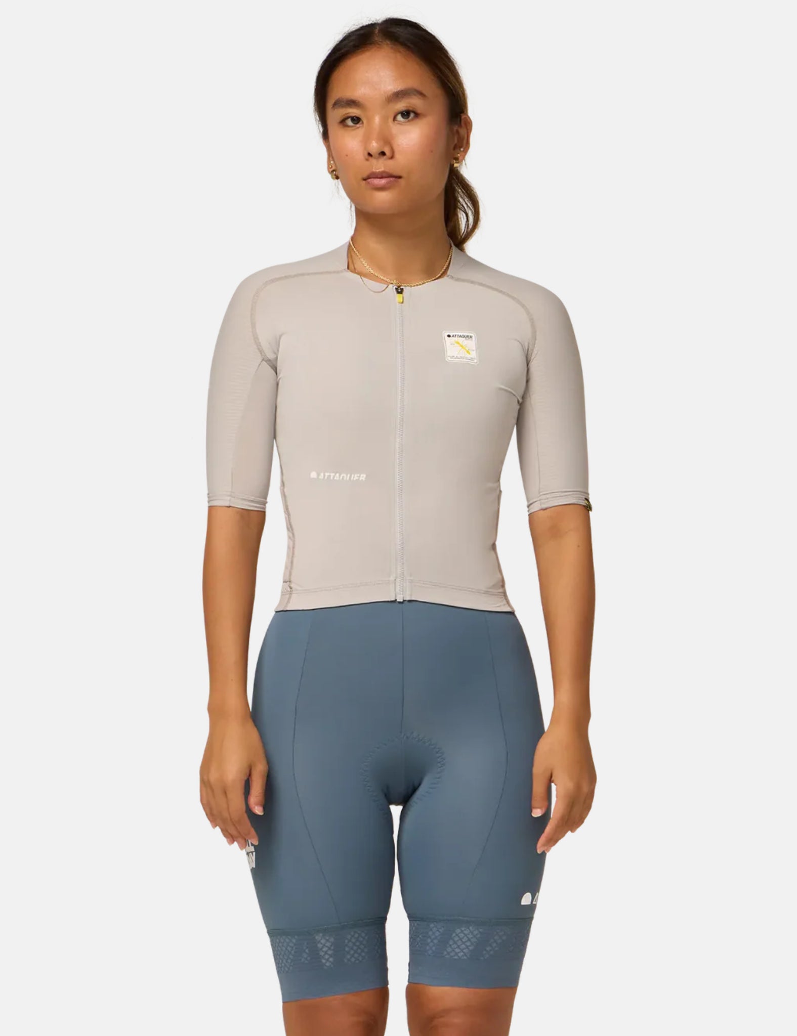 Attaquer Womens All Day Jersey - Ash Grey