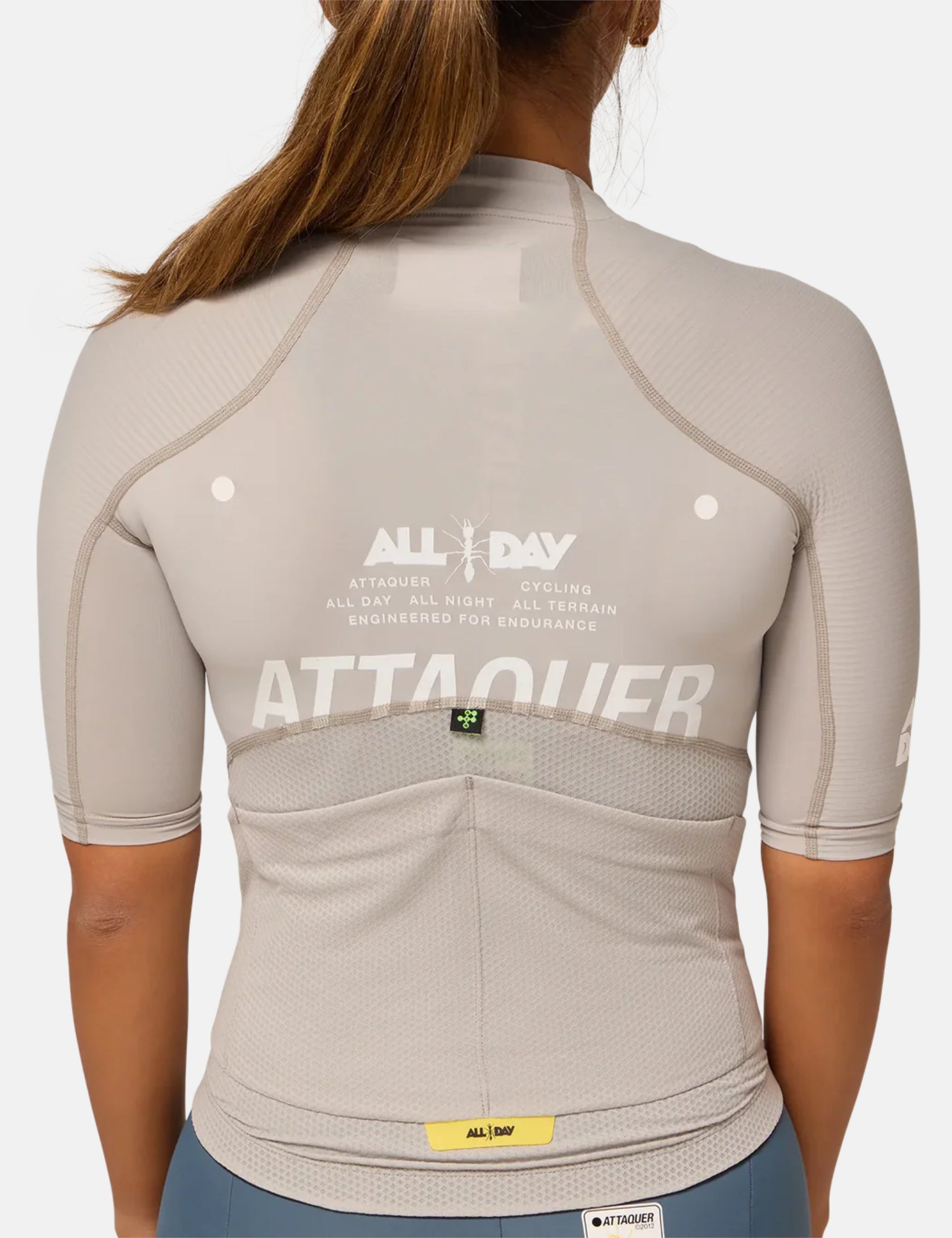 Attaquer Womens All Day Jersey - Ash Grey