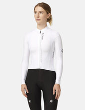 Attaquer Intra Womens Winter Long Sleeve Jersey - White