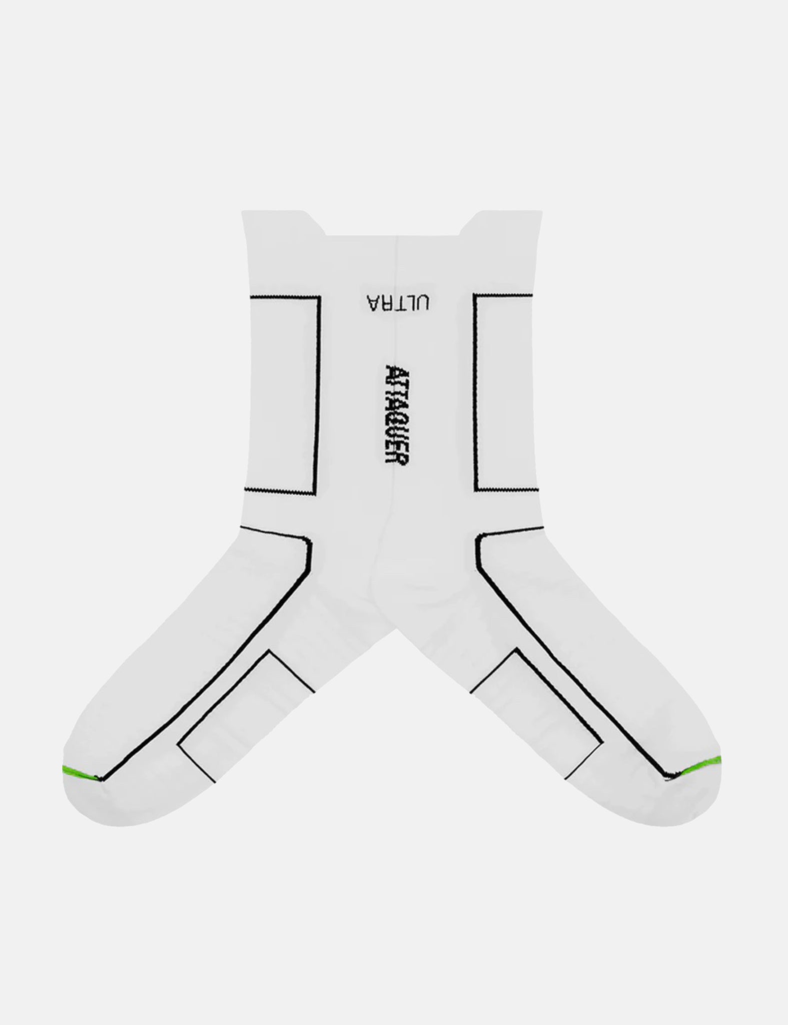 Attaquer Ultra+ Aero Block Socks - White
