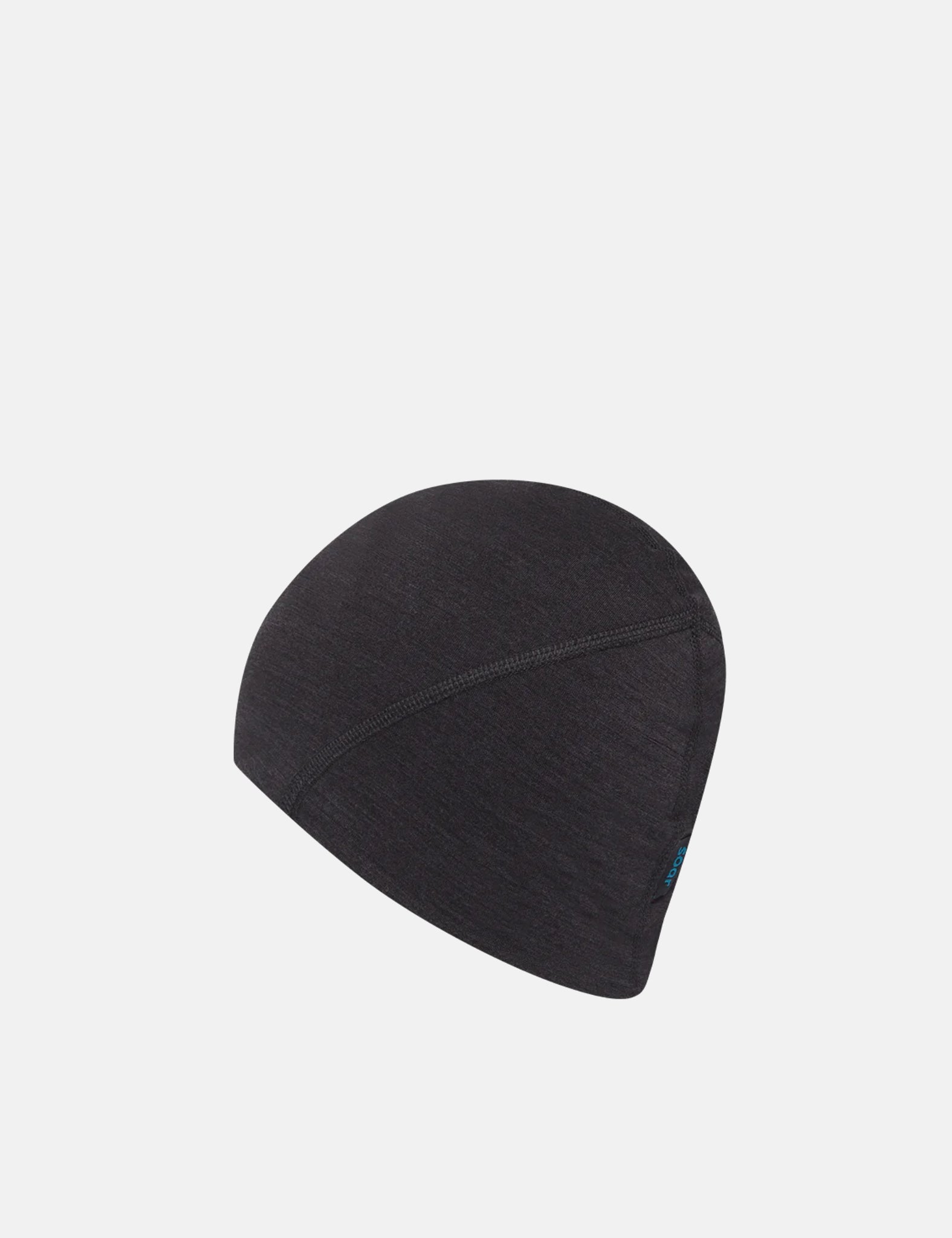 Soar Running Merino Silk Beanie - Dark Grey