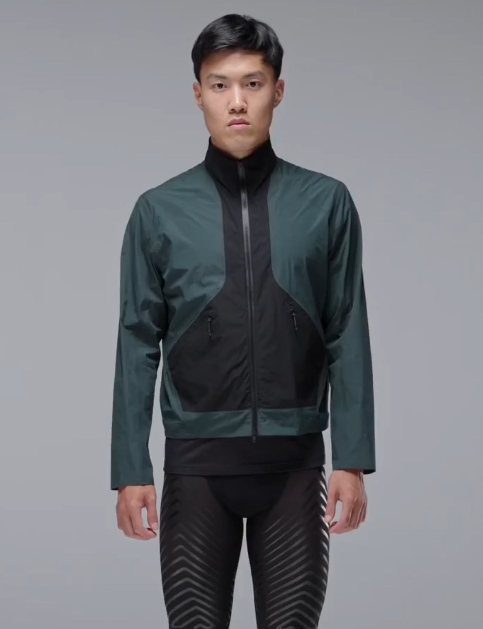 Soar Running Ultra Bomber - Green/Black