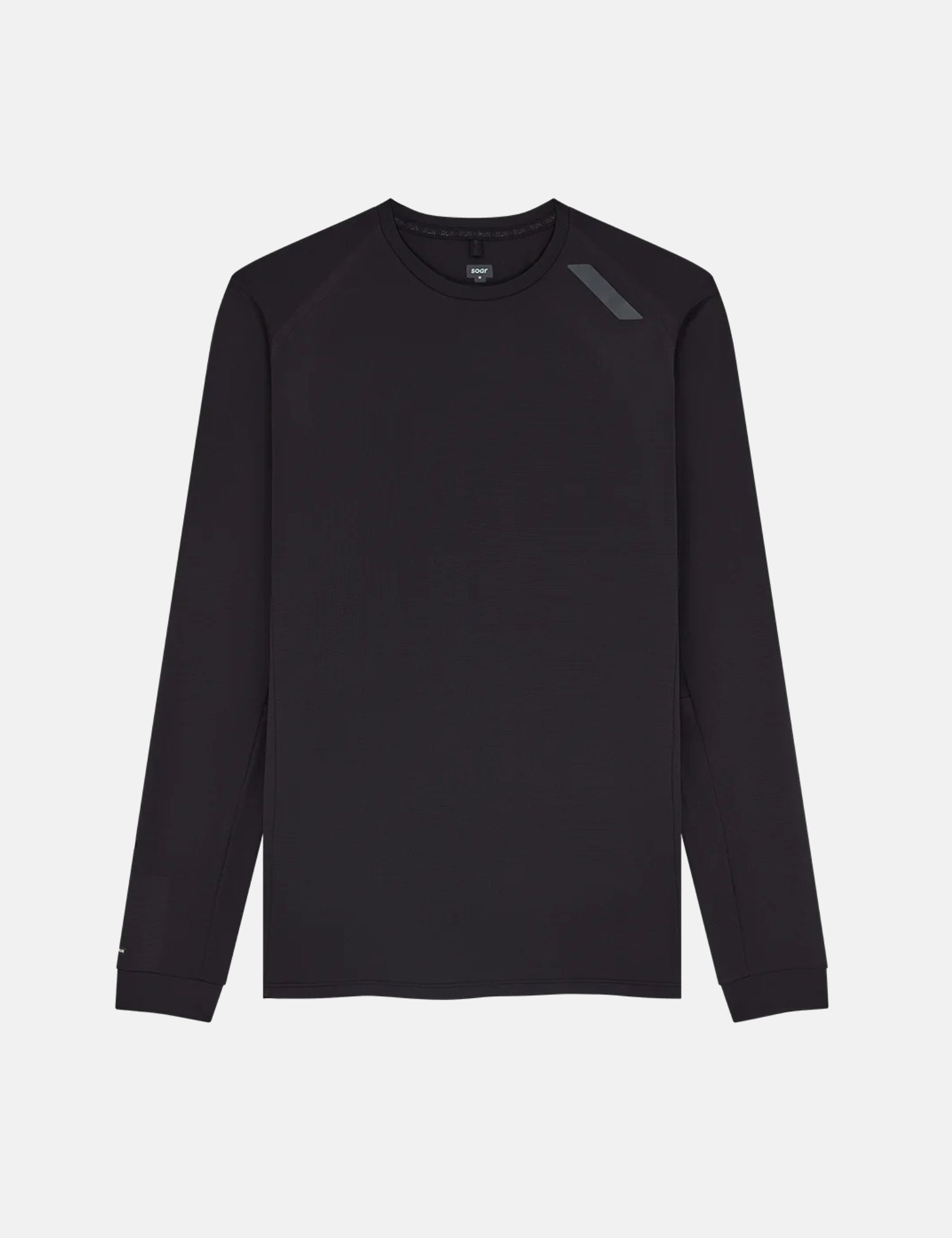 Soar Running LS Tech T-Shirt - Black