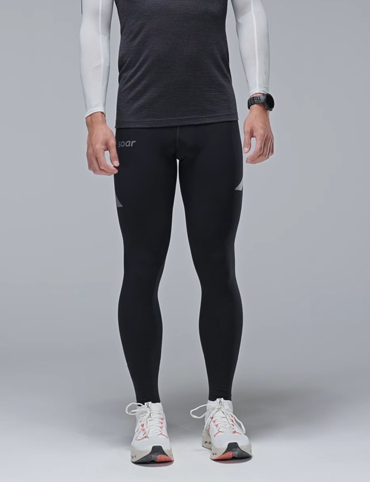 Soar Running Sessions Tights - Black