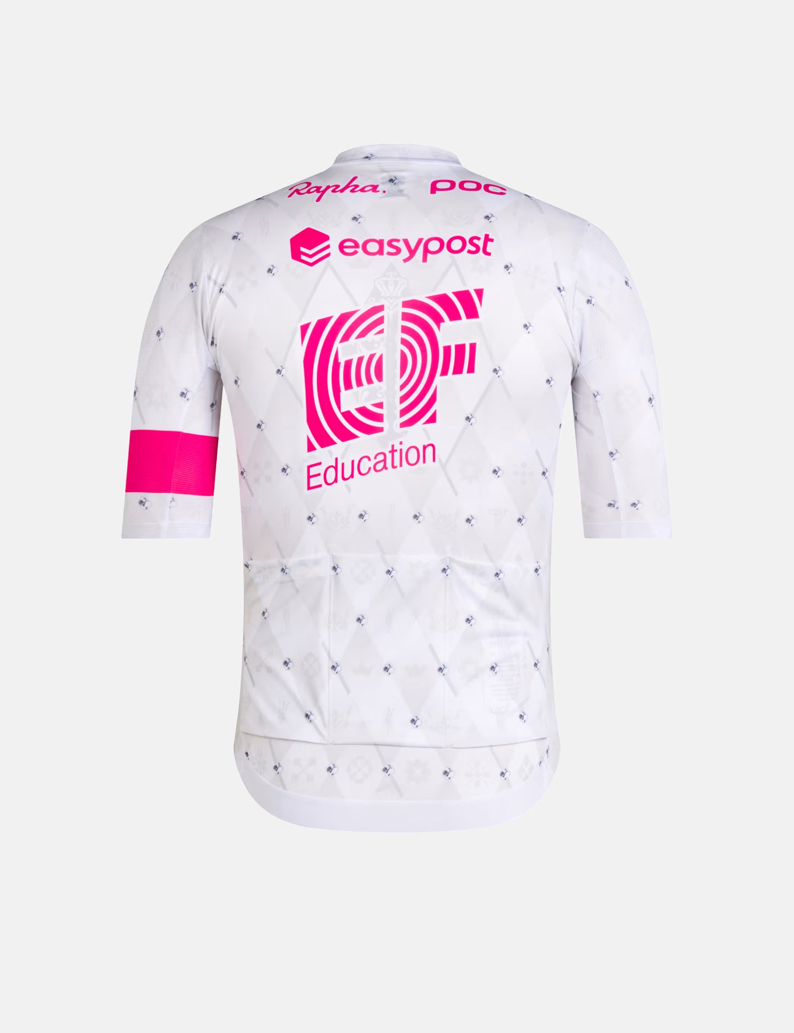 Rapha EF Men's Pro Team Training Jersey - White | Benchmark.