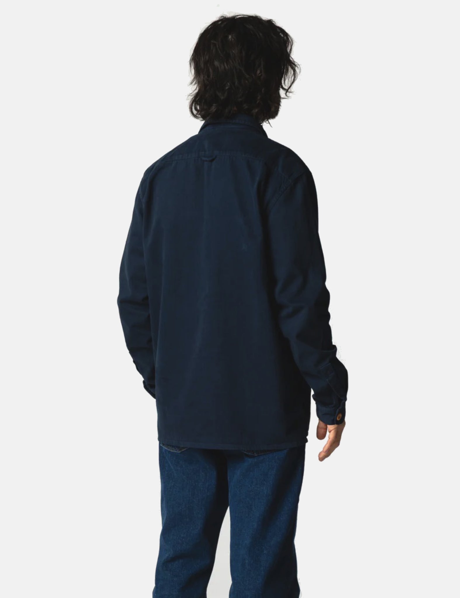 Finisterre Tonkin Work Shirt - Navy Blue