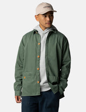 Finisterre Tonkin Work Shirt - Sailboat Green