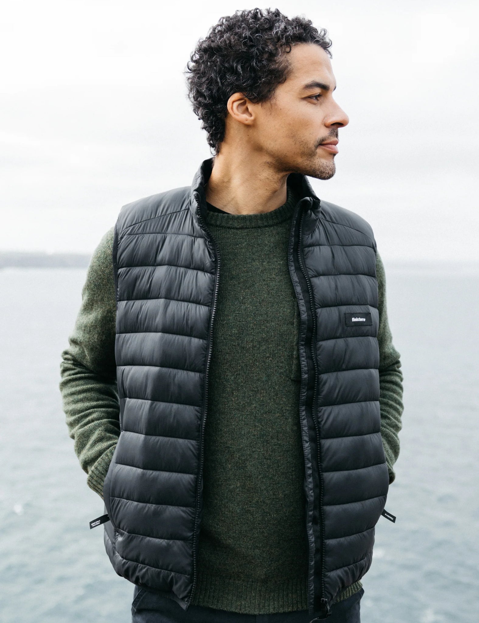 Finisterre Nimbus Gilet - Black | Benchmark