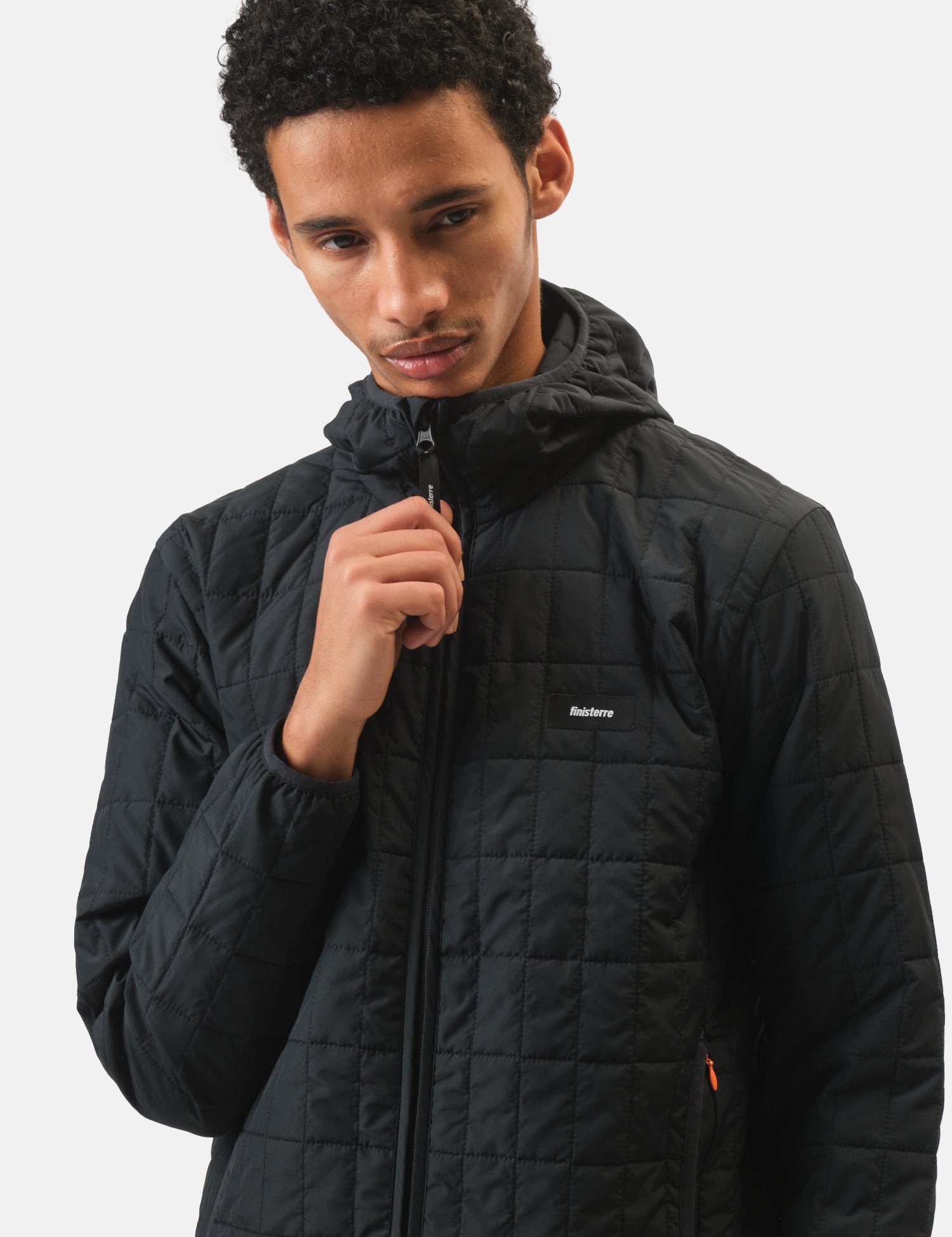 Finisterre Firecrest Hooded Jacket - Black | Benchmark