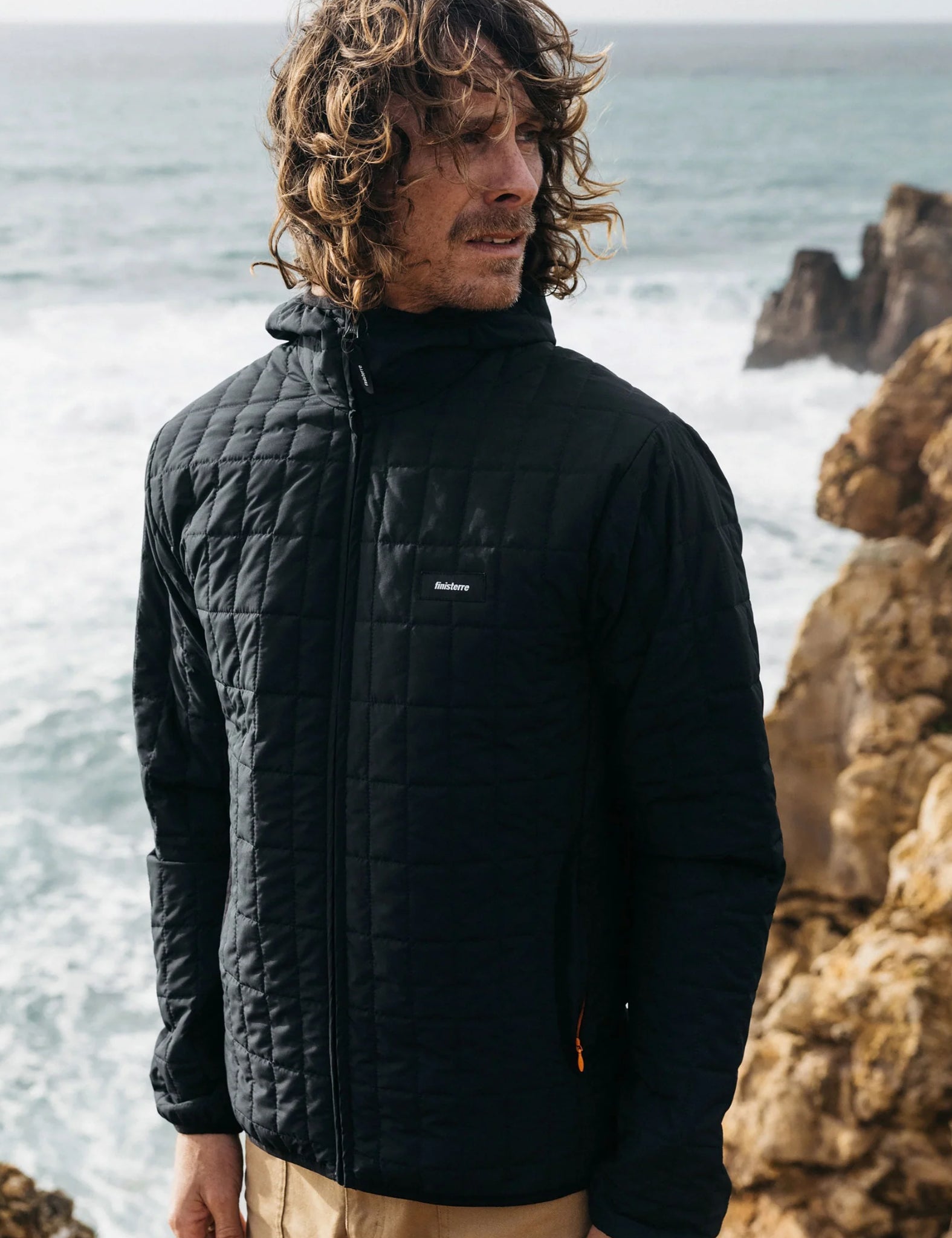 Finisterre Firecrest Hooded Jacket - Black | Benchmark