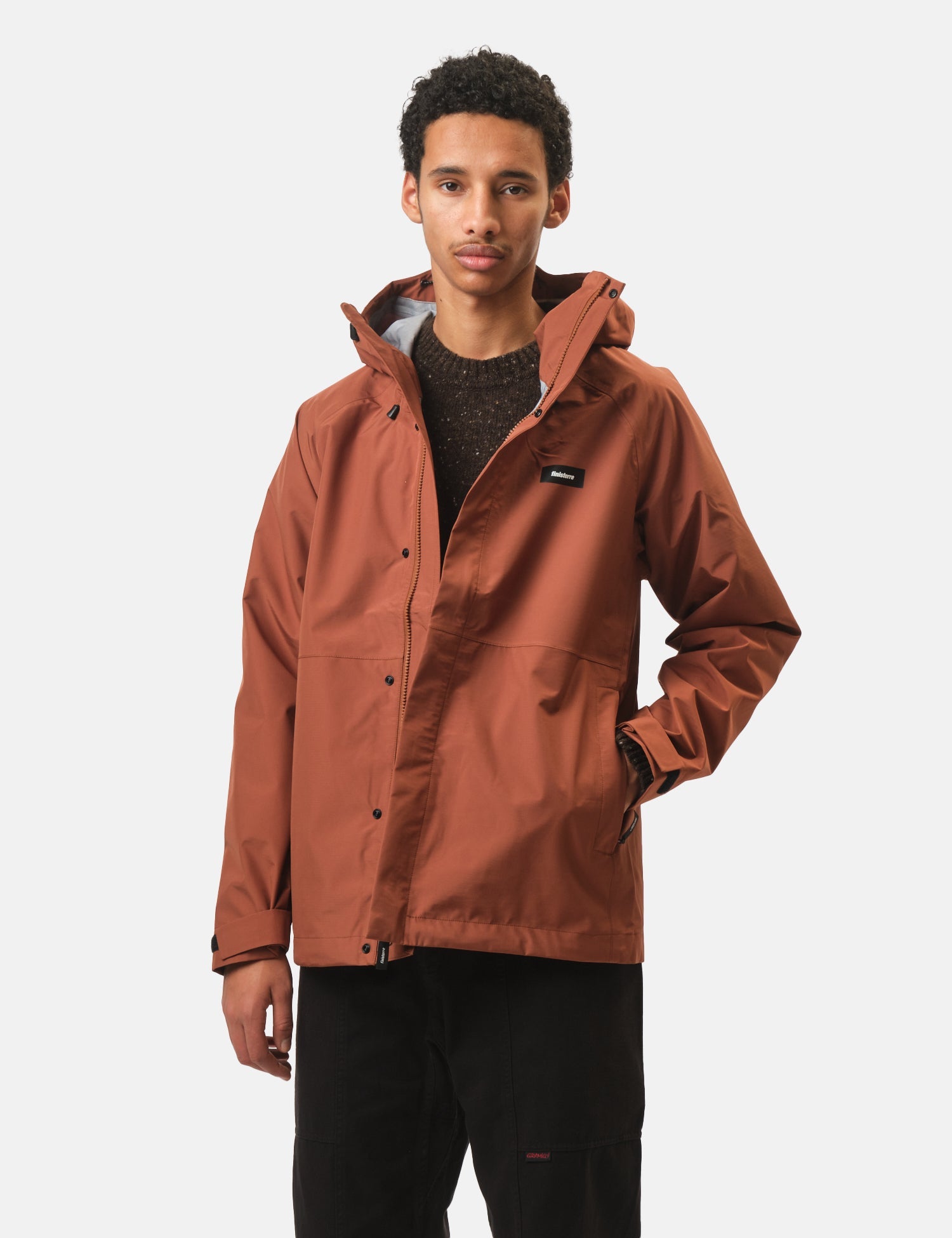 Finisterre Skybird Waterproof Jacket - Pecan Brown | Benchmark