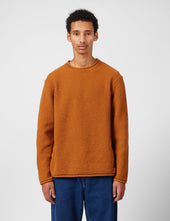 Finisterre Barents Jumper (Wool Mix) - Copper | Benchmark