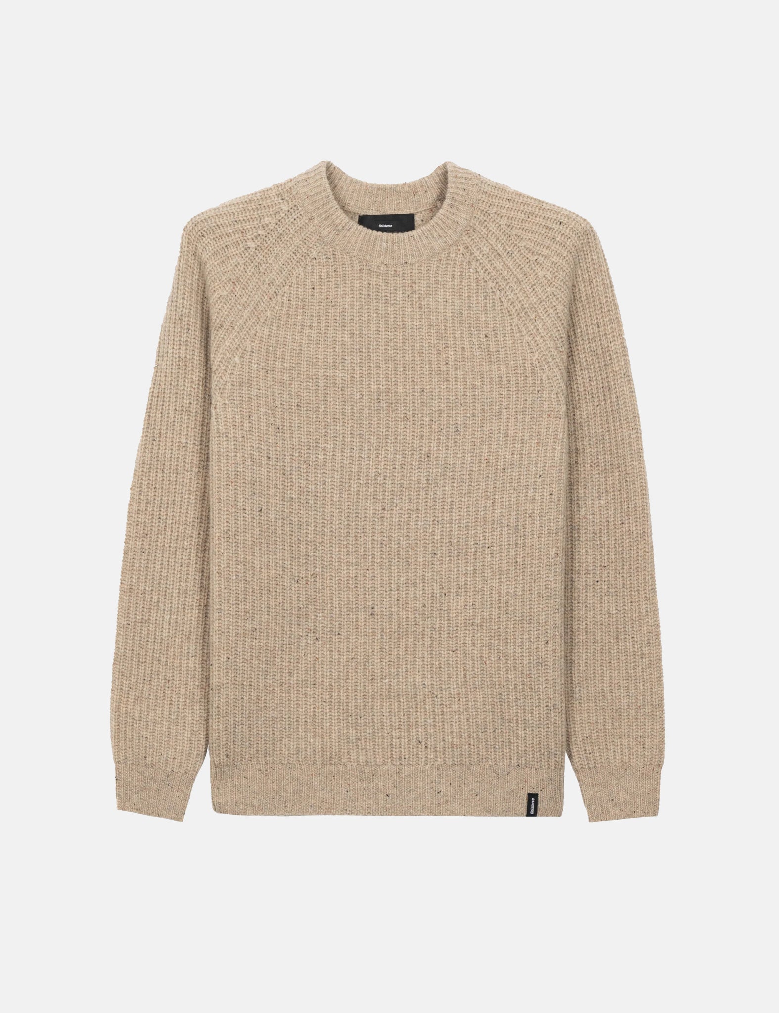 Finisterre Mora Jumper (Wool Mix) - Oatmeal | Benchmark