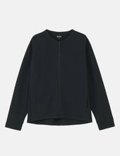 Goldwin Waffle Light Zip Cardigan - Black