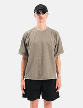 Goldwin Mesh WF Actinoid T-Shirt - Arid Beige