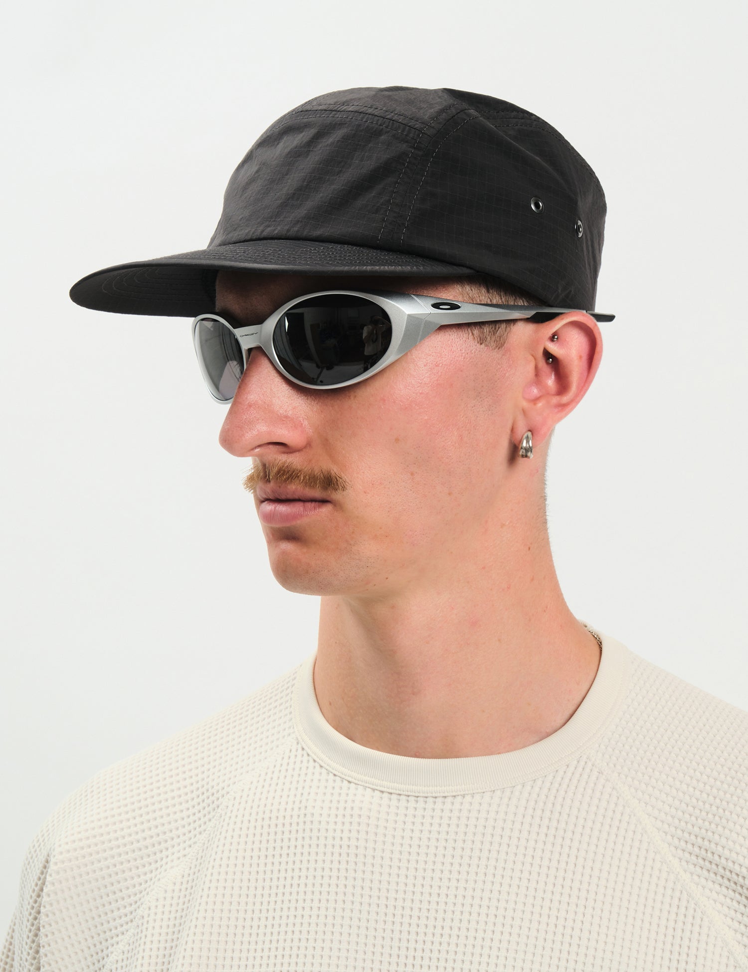 Goldwin Dope Dyed Rip-Stop Wind Cap - Carbon Grey