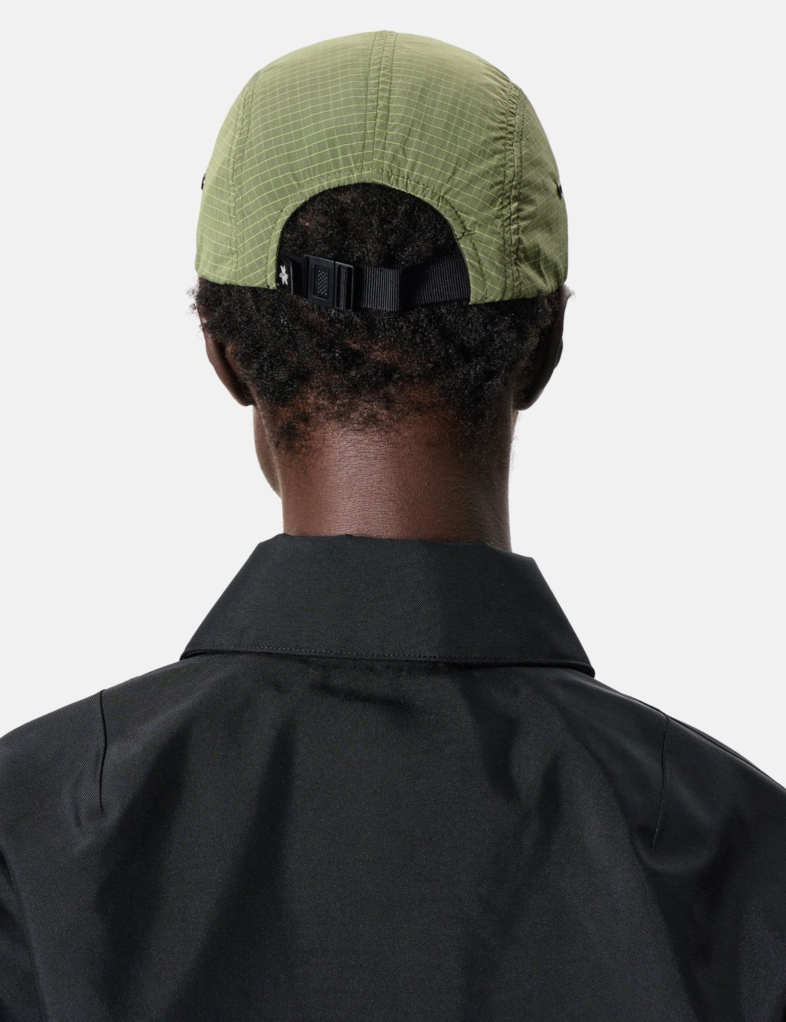 Goldwin Dope Dyed Rip-Stop Wind Cap - Usuyanagi Green